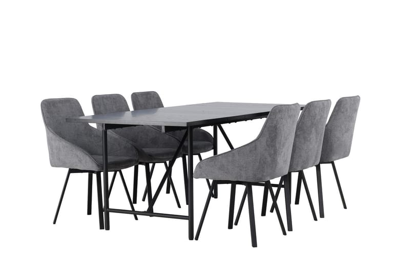 Astrid Matbord 90 cm med 6 Rosie Matstol - Möbler - Matplats - Matgrupp & matbord med stolar