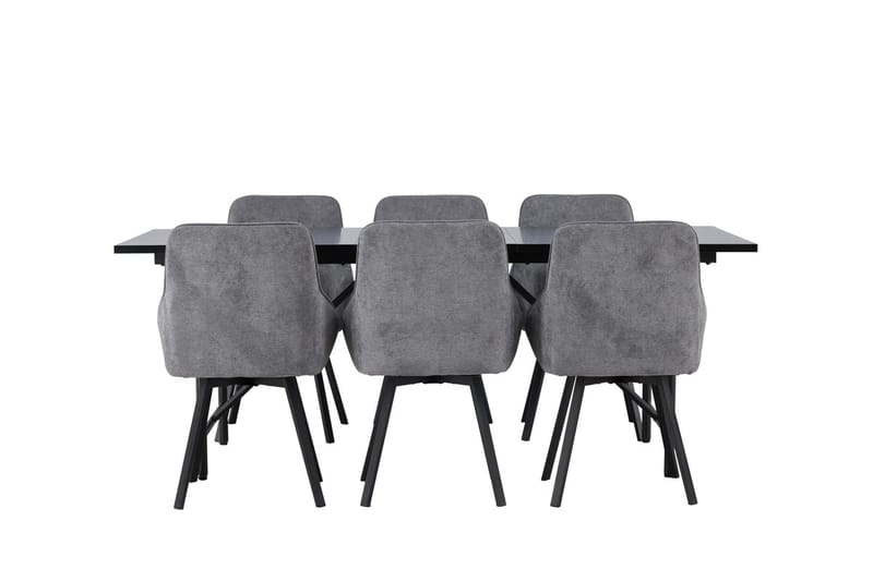 Astrid Matbord 90 cm med 6 Rosie Matstol - Möbler - Matplats - Matgrupp & matbord med stolar