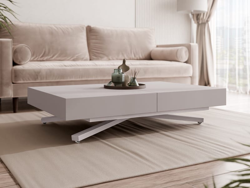 Avendi Soffbord 120 cm - Silver, beige - Möbler - Vardagsrum - Soffbord & vardagsrumsbord - Soffbord