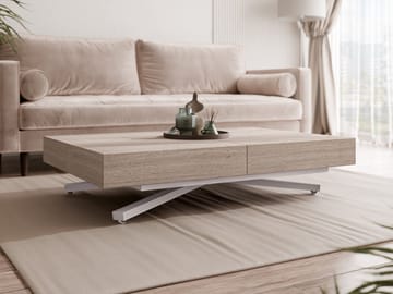 Avendi Soffbord 120 cm - Silver/ ljusbrun - Möbler - Vardagsrum - Soffbord & vardagsrumsbord - Soffbord