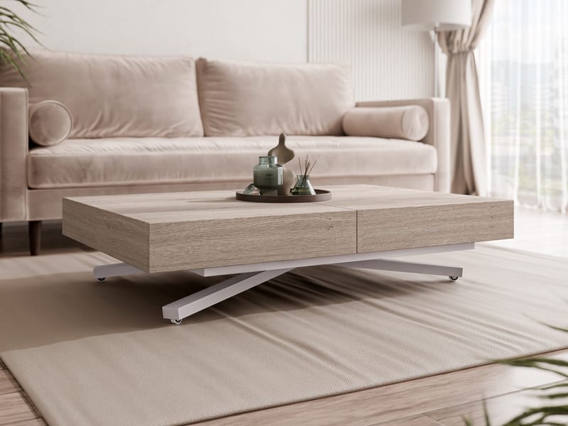 Avendi Soffbord 120 cm - Silver, ljusbrun - Möbler - Vardagsrum - Soffbord & vardagsrumsbord - Soffbord