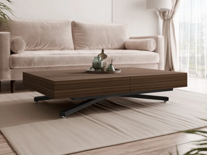 Avendi Soffbord 120 cm - Svart, brun - Möbler - Vardagsrum - Soffbord & vardagsrumsbord - Soffbord