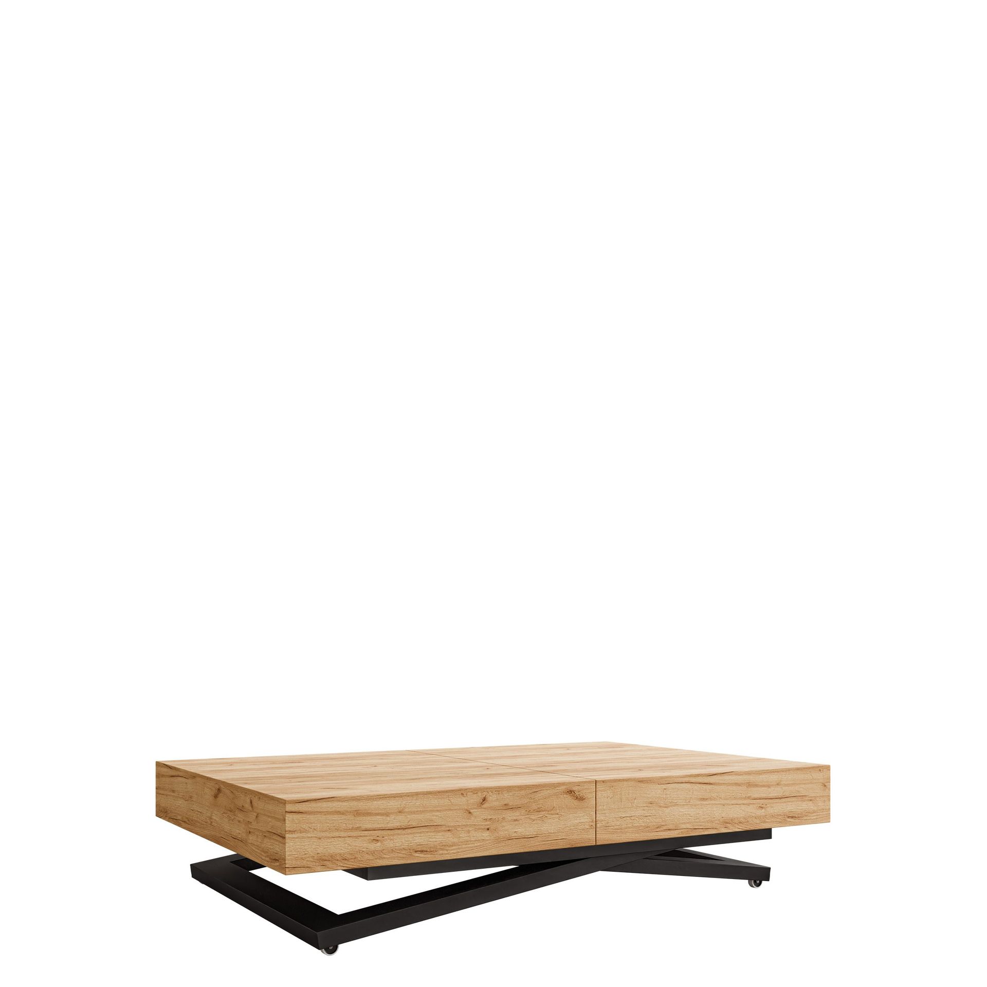 Avendi Soffbord 120 cm - Svart, natur