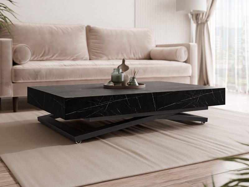 Avendi Soffbord 120 cm - Svart, svart marmor - Möbler - Vardagsrum - Soffbord & vardagsrumsbord - Soffbord