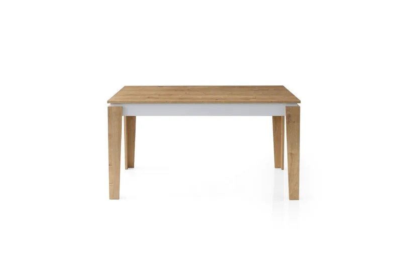 Azoula Matbord 140 cm Rektangulär, Ek/Vit