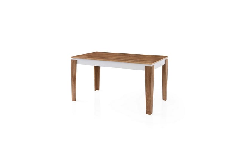 Azoula Matbord 140 cm Rektangulär - Valnöt/Vit - Möbler - Matplats - Matbord & köksbord