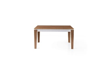 Azoula Matbord 140 cm Rektangulär - Valnöt/Vit - Möbler - Matplats - Matbord & köksbord