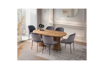 Babilas Matbord 180 cm Oval - Valnöt - Möbler - Matplats - Matbord & köksbord