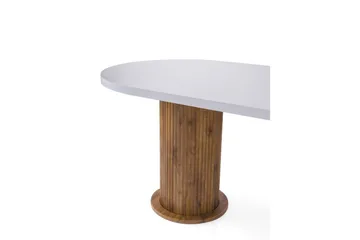 Babilas Matbord 180 cm Oval - Vit - Möbler - Matplats - Matbord & köksbord