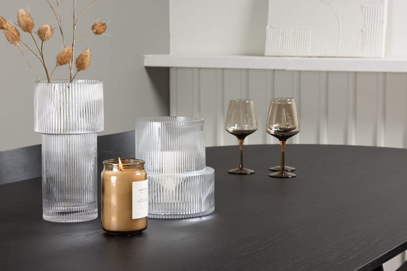 Bariso Matbord 230x115x75 cm Oval med 6 Montros Matstol