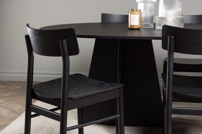 Bariso Matbord 230x115x75 cm Oval med 6 Montros Matstol - Möbler - Matplats - Matgrupp & matbord med stolar