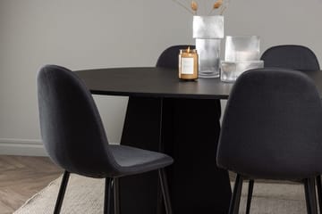 Bariso Matbord 230x115x75 cm Oval med 6 Polar Matstol - Möbler - Matplats - Matgrupp & matbord med stolar