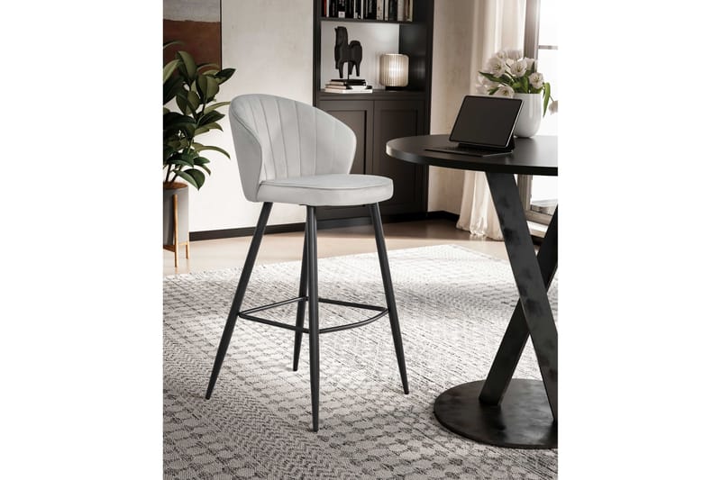 Babby Barstol 103 cm - Ljusgrå - Möbler - Matplats - Barmöbler - Barstolar