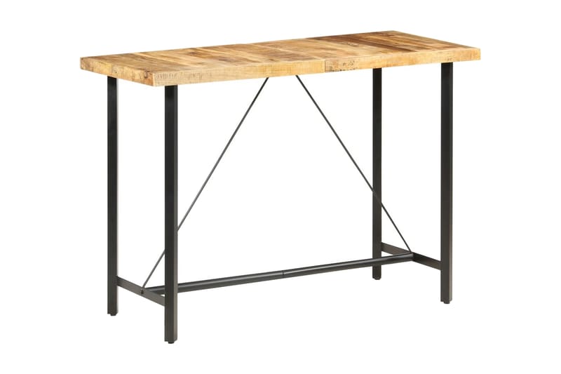 Barbord 150x70x107 cm grovt mangoträ - Brun - Möbler - Matplats - Barmöbler - Barbord