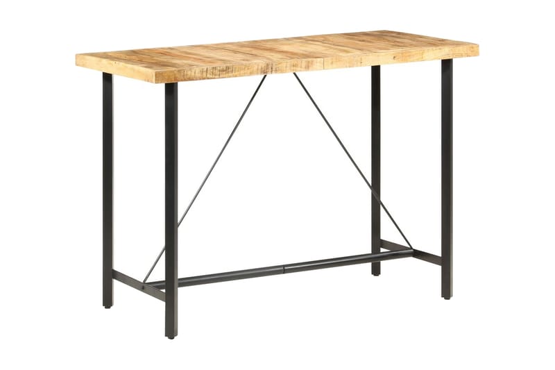 Barbord 150x70x107 cm grovt mangoträ - Brun - Möbler - Matplats - Barmöbler - Barbord