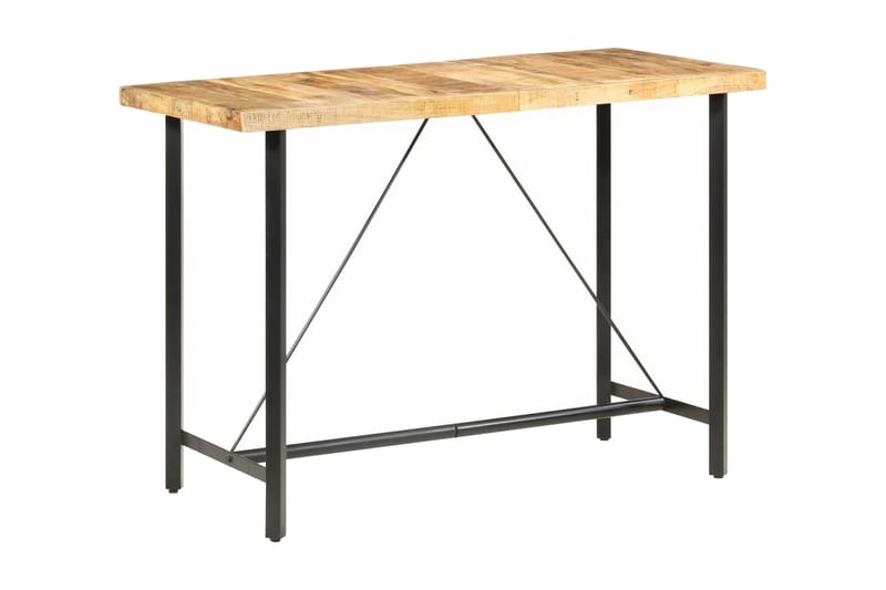 Barbord 150x70x107 cm grovt mangoträ - Brun - Möbler - Matplats - Barmöbler - Barbord