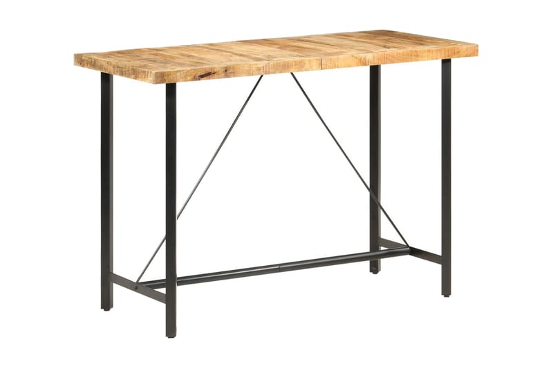 Barbord 150x70x107 cm grovt mangoträ - Brun - Möbler - Matplats - Barmöbler - Barbord
