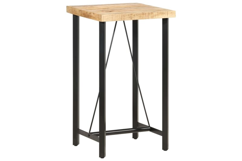 Barbord 60x60x107 cm grovt mangoträ - Brun - Möbler - Matplats - Barmöbler - Barbord