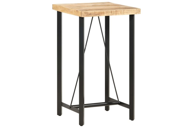 Barbord 60x60x107 cm grovt mangoträ - Brun - Möbler - Matplats - Barmöbler - Barbord