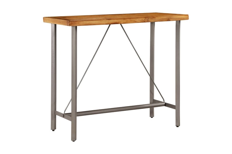 Barbord massiv återvunnen teak 120x58x106 cm - Brun - Möbler - Matplats - Barmöbler - Barbord