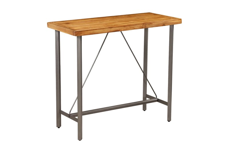 Barbord massiv återvunnen teak 120x58x106 cm - Brun - Möbler - Matplats - Barmöbler - Barbord