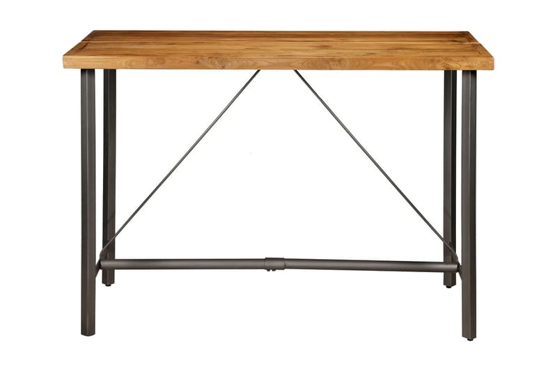 Barbord massiv återvunnen teak 150x70x106 cm - Brun - Barbord - Bord