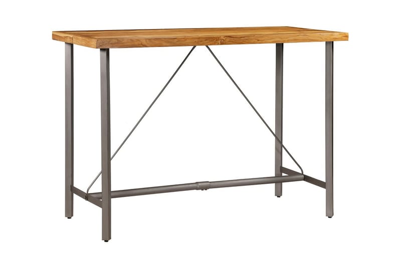 Barbord massiv återvunnen teak 150x70x106 cm - Brun - Möbler - Matplats - Barmöbler - Barbord