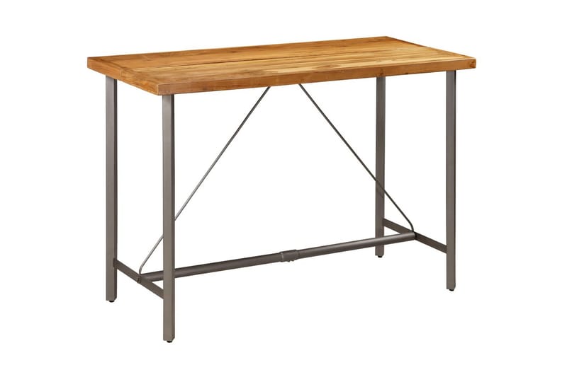Barbord massiv återvunnen teak 150x70x106 cm - Brun - Möbler - Matplats - Barmöbler - Barbord