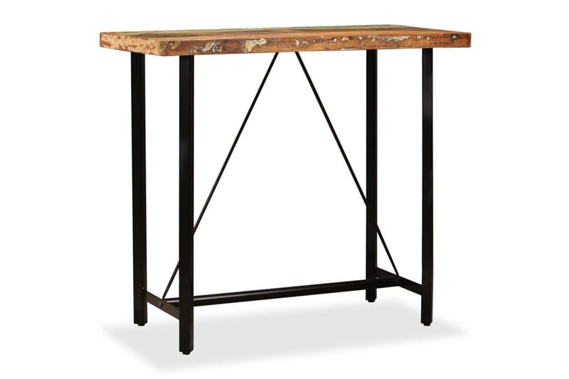 Barbord massivt återvunnet trä 120x60x107 cm - Brun - Möbler - Matplats - Barmöbler - Barbord