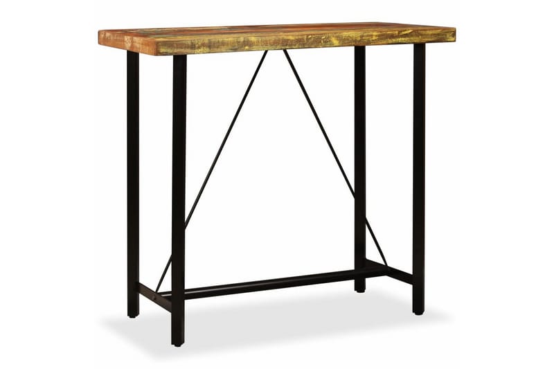 Barbord massivt återvunnet trä 120x60x107 cm - Brun - Möbler - Matplats - Barmöbler - Barbord