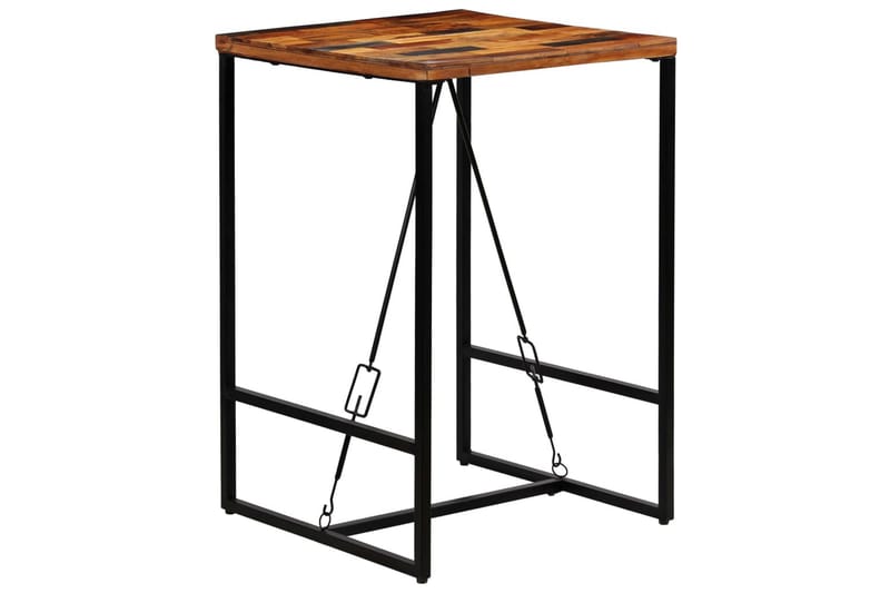 Barbord massivt återvunnet trä 70x70x106 cm - Brun - Möbler - Matplats - Barmöbler - Barbord