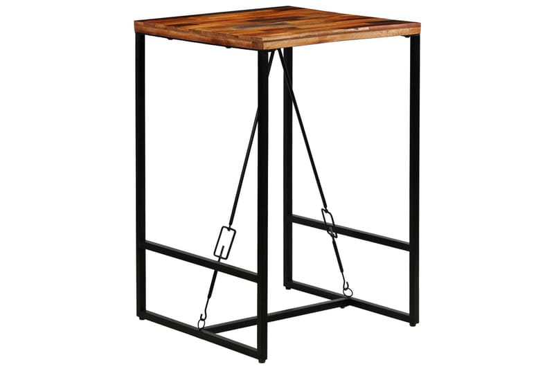 Barbord massivt återvunnet trä 70x70x106 cm - Brun - Möbler - Matplats - Barmöbler - Barbord