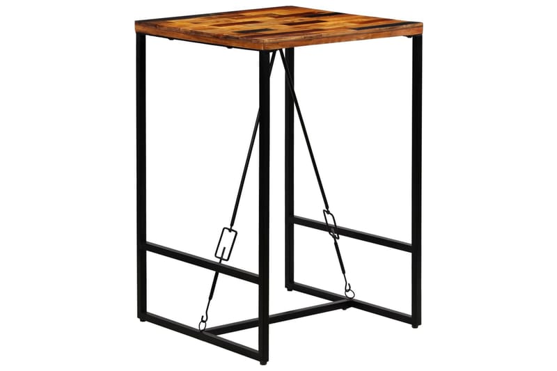 Barbord massivt återvunnet trä 70x70x106 cm - Brun - Möbler - Matplats - Barmöbler - Barbord
