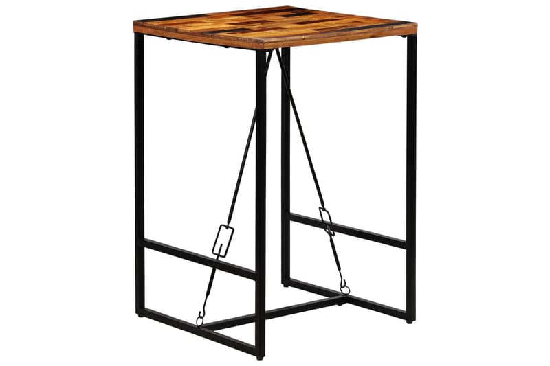 Barbord massivt återvunnet trä 70x70x106 cm - Brun - Möbler - Matplats - Barmöbler - Barbord
