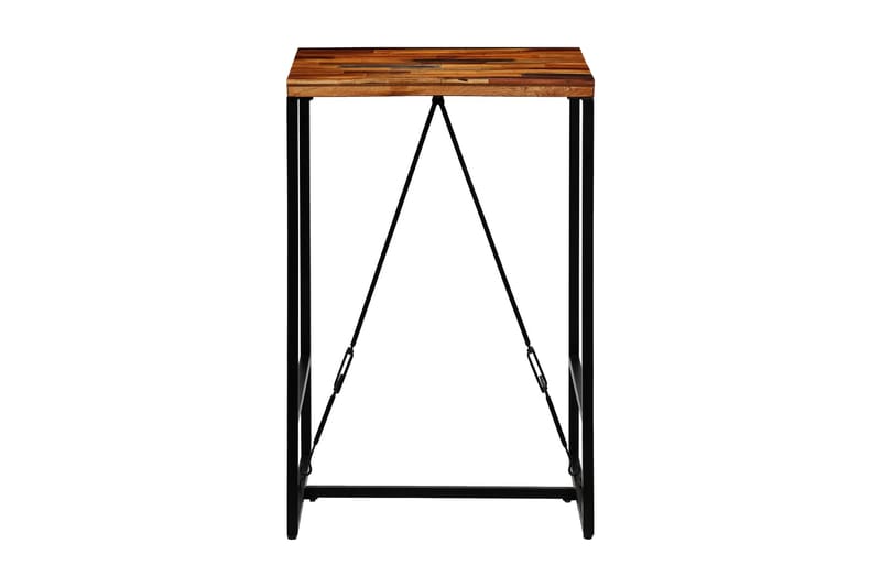 Barbord massivt återvunnet trä 70x70x106 cm - Brun - Möbler - Matplats - Barmöbler - Barbord