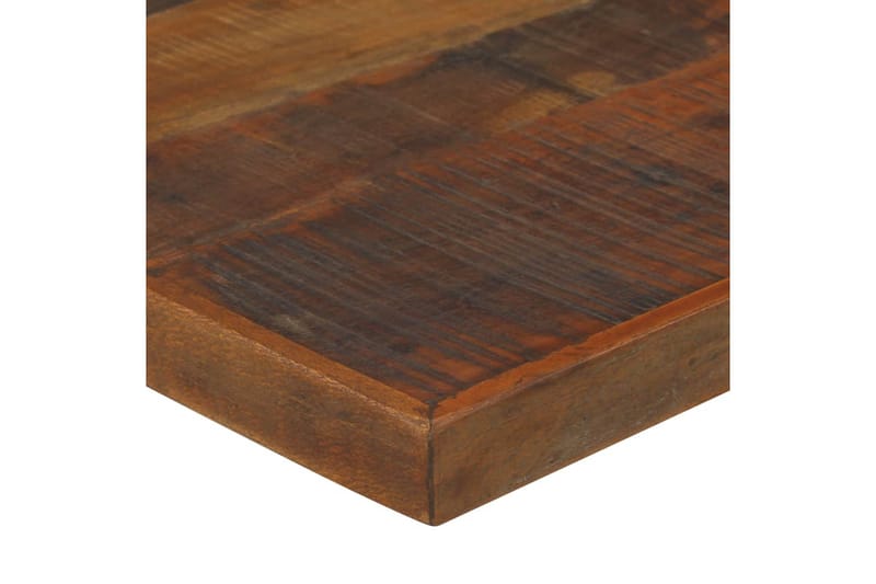 Barbord massivt återvunnet trä mörkbrunt 150x70x107 cm - Brun - Barbord - Bord