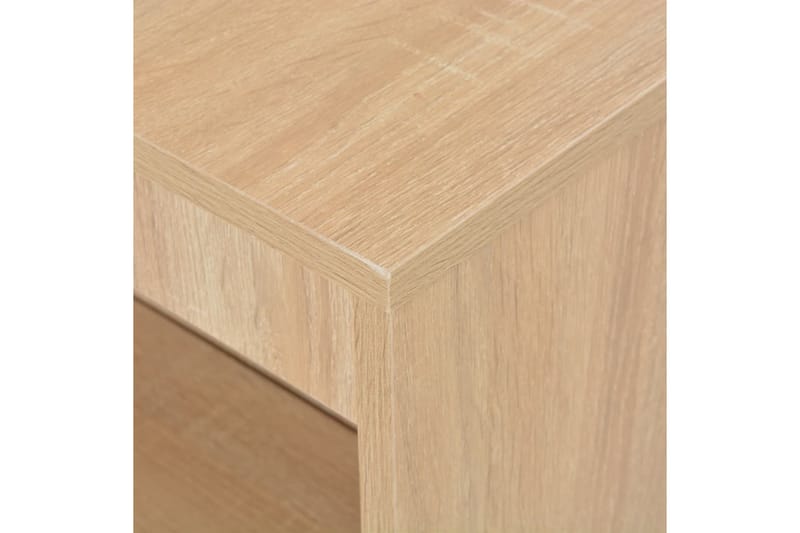 Barbord med hylla ek 110x50x103 cm - Brun - Möbler - Matplats - Barmöbler - Barbord