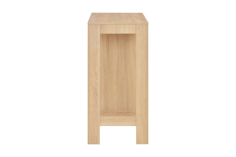 Barbord med hylla ek 110x50x103 cm - Brun - Möbler - Matplats - Barmöbler - Barbord