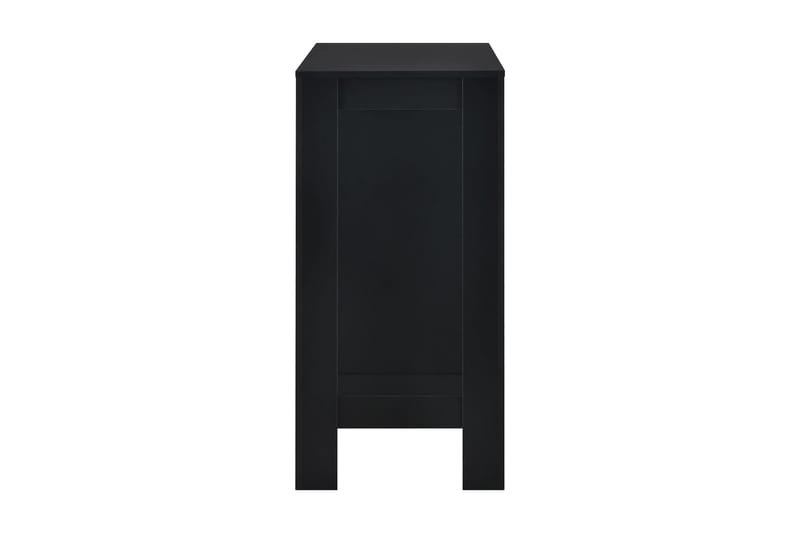 Barbord med hylla svart 110x50x103 cm - Svart - Möbler - Matplats - Barmöbler - Barbord