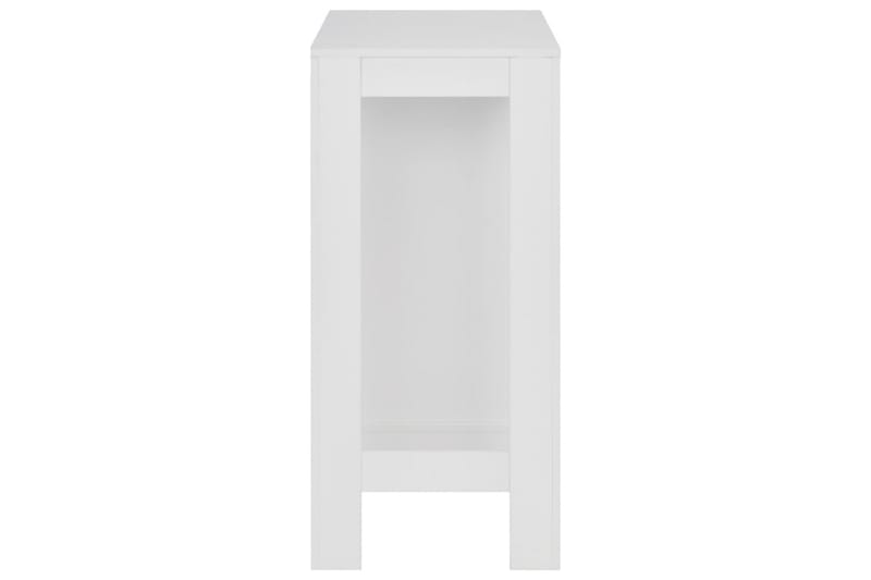 Barbord med hylla vit 110x50x103 cm - Vit - Möbler - Matplats - Barmöbler - Barbord