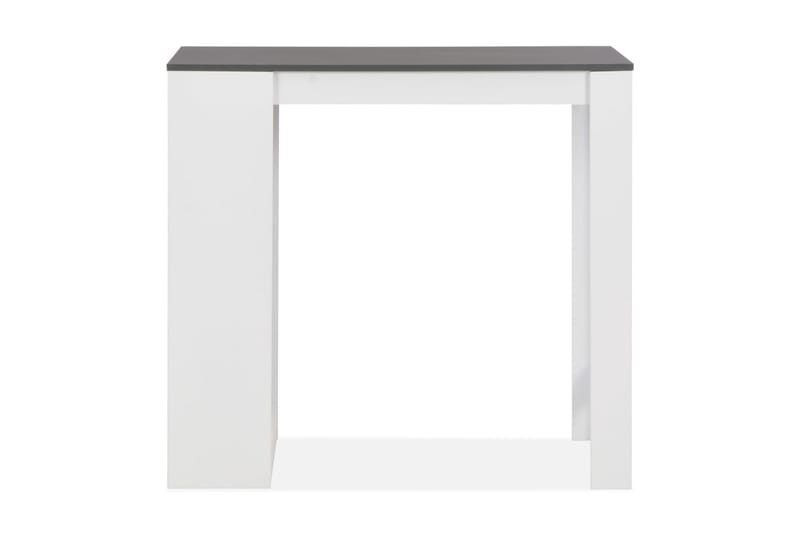 Barbord med hylla vit 110x50x103 cm - Vit - Möbler - Matplats - Barmöbler - Barbord