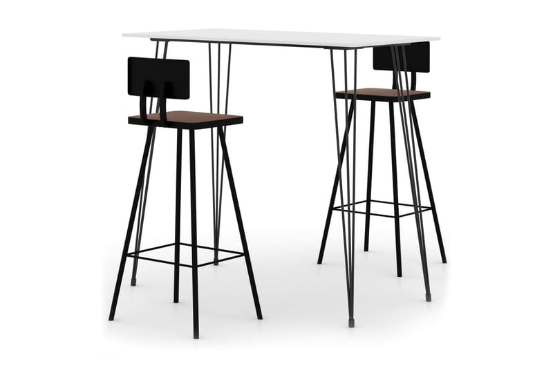 Bargrupp 3 delar vit - Vit - Möbler - Matplats - Barmöbler - Barbord