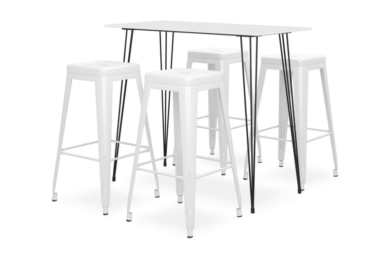 Bargrupp 5 delar vit - Vit - Möbler - Matplats - Barmöbler - Barbord