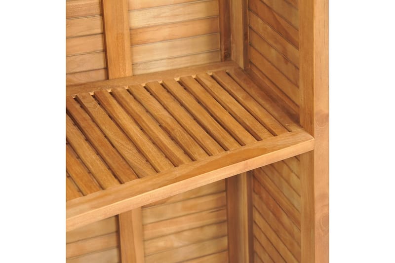 Hopfällbart barbord 155x53x105 cm massivt teakträ - Brun - Möbler - Matplats - Barmöbler - Barbord