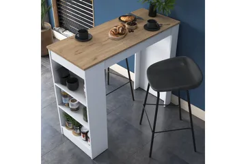 Iwao Barbord 50x120 cm Brun/Vit - Hanah Home - Möbler - Matplats - Barmöbler - Barbord
