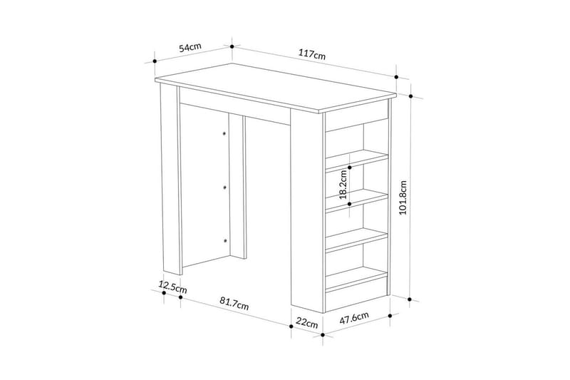Barbord Luma Sudamalek - Sudamalek - Möbler - Matplats - Barmöbler - Barbord