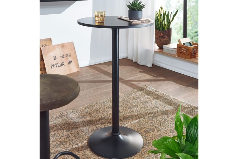 Willowdale Barbord 60 cm Runt - Svart - Möbler - Matplats - Barmöbler - Barbord