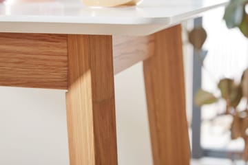 Willowdale Barbord 60 cm - Vit/Natur - Möbler - Matplats - Barmöbler - Barbord