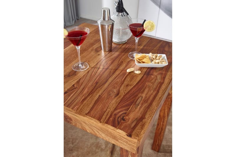 Barbord Wohnling Stabilt Massivt Trä Sheesham 80 x 80 x 110 cm - Möbler - Matplats - Barmöbler - Barbord