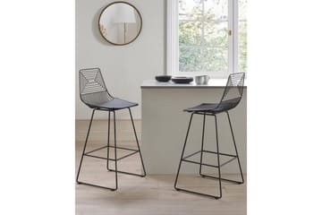 Barstol Bisbee set om 2 Svart - Svart - Möbler - Matplats - Barmöbler - Barstolar